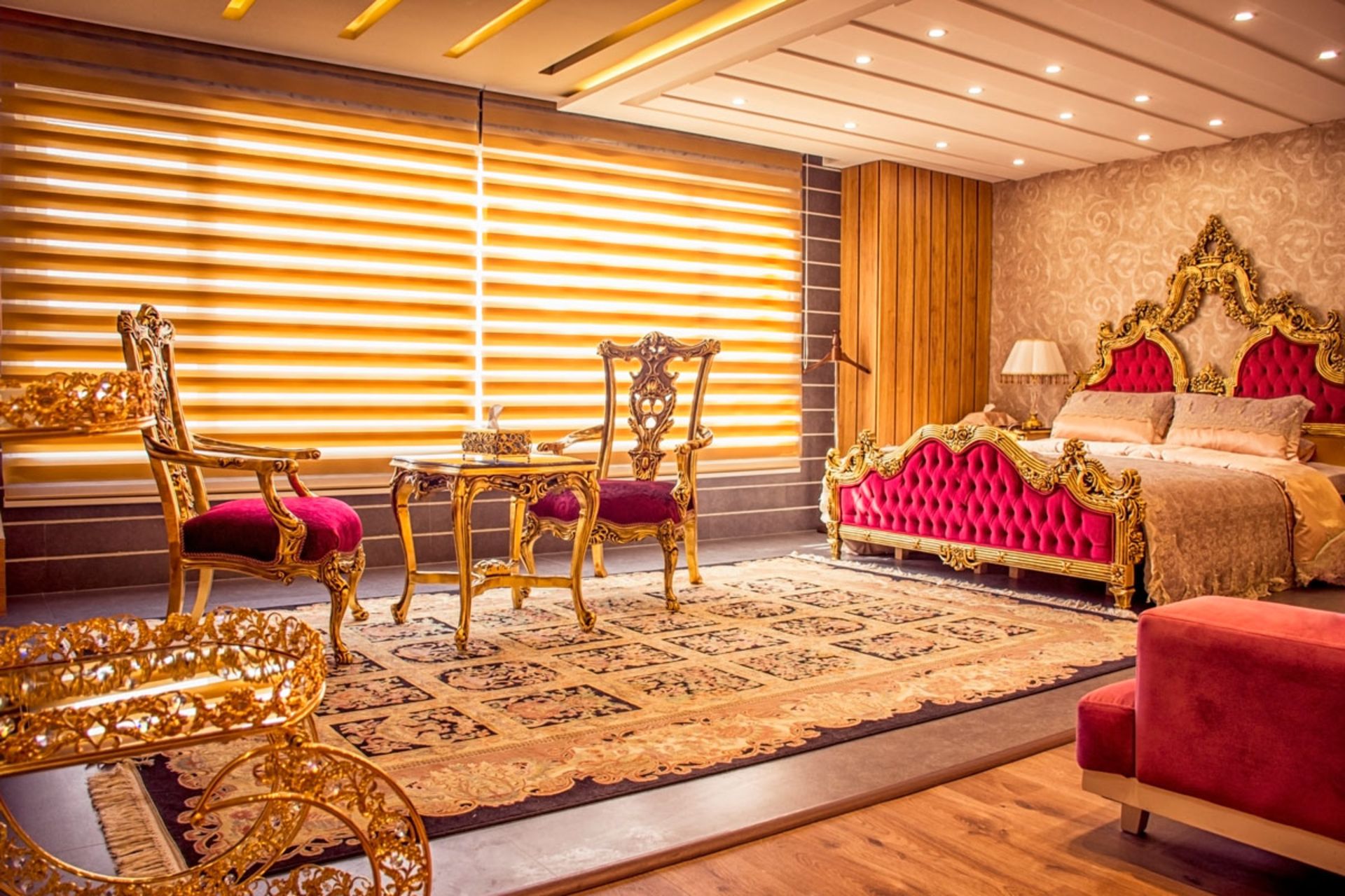 اتاق vip در هتل سینگو در گهان با فضای مجلل