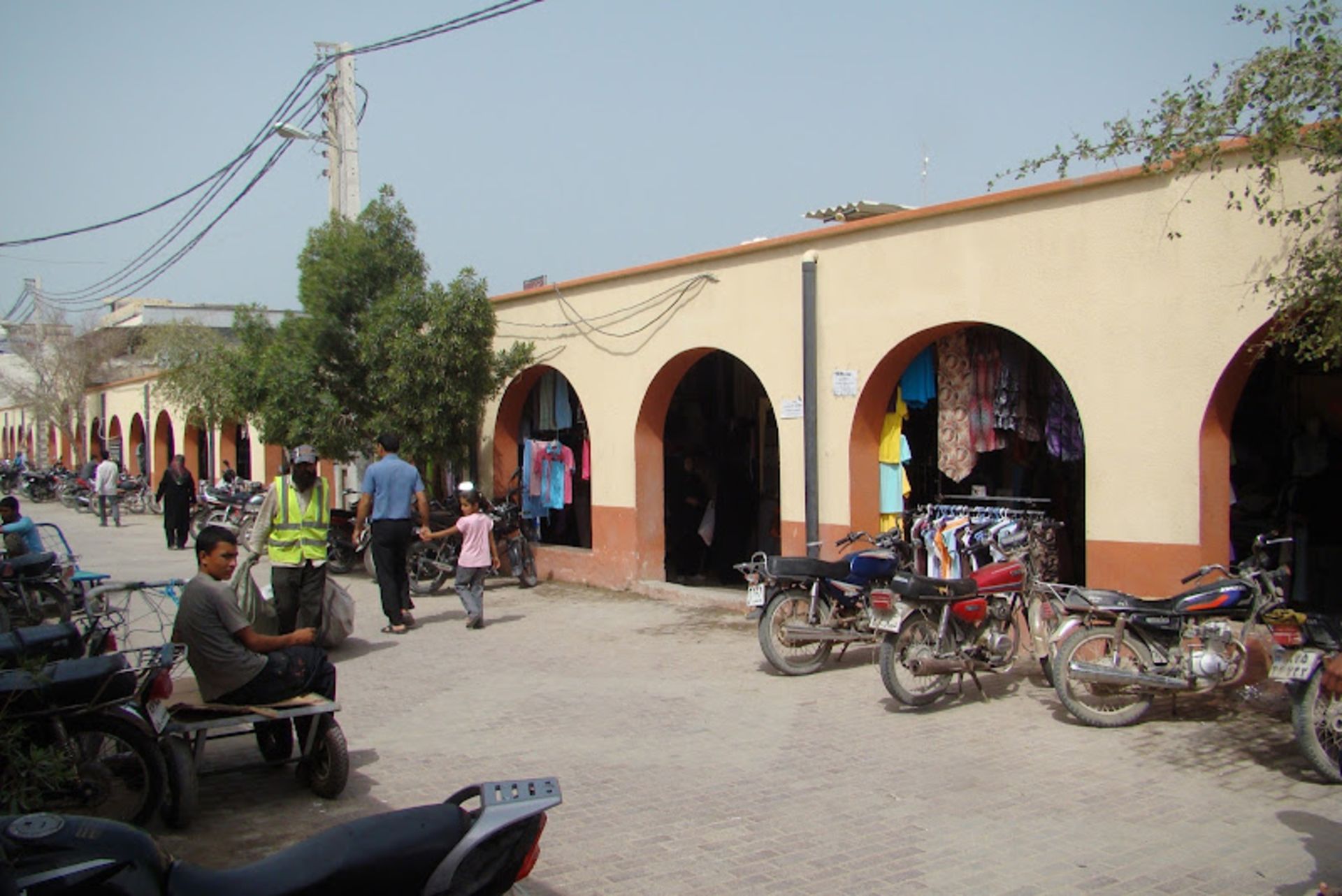 بازار قدیم درگهان در جزیره قشم