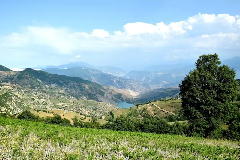 طبیعت دریاچه ولشت در تابستان
