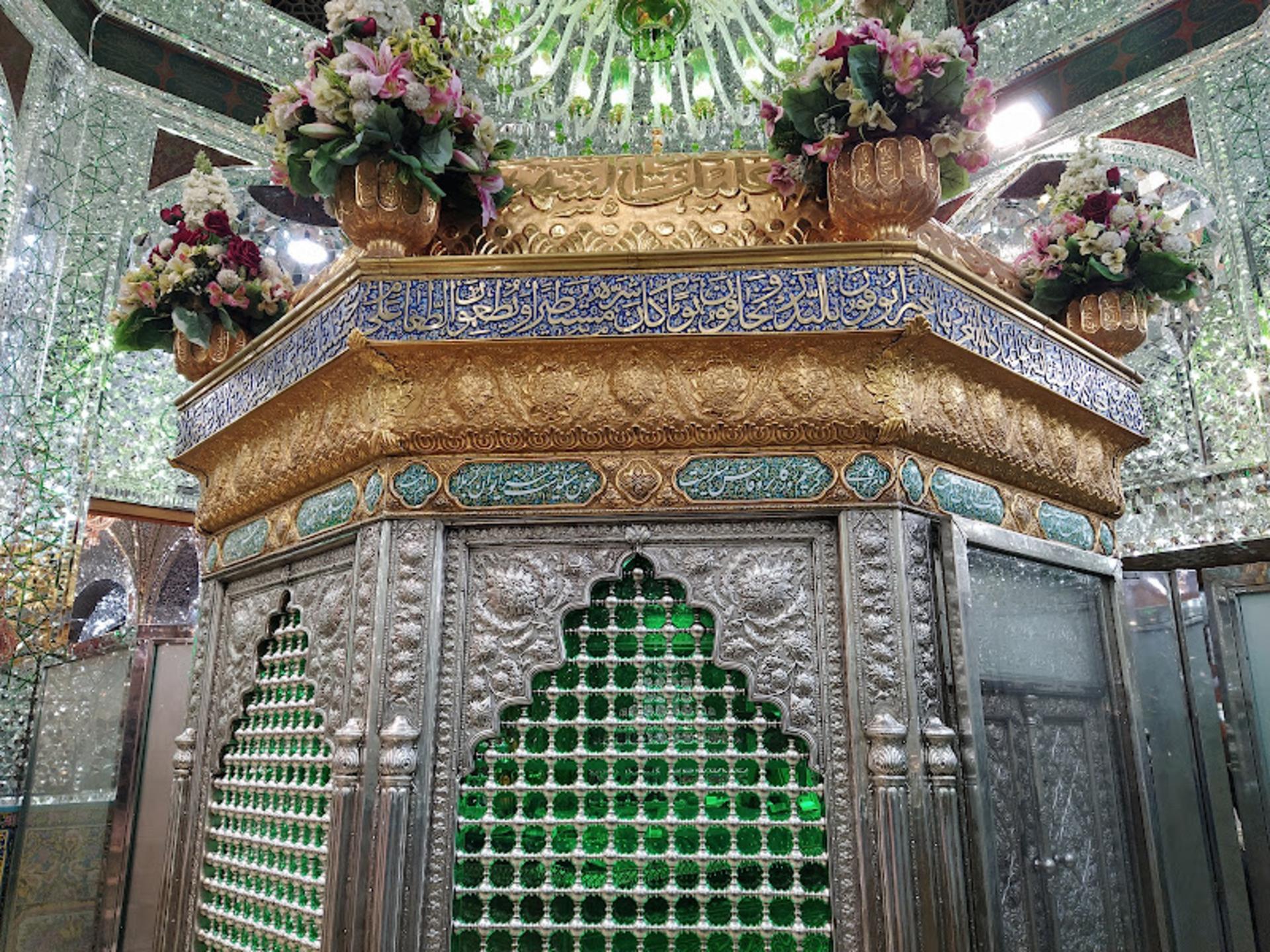 ضریح حرم حضرت شاه عبدالعظیم حسنی