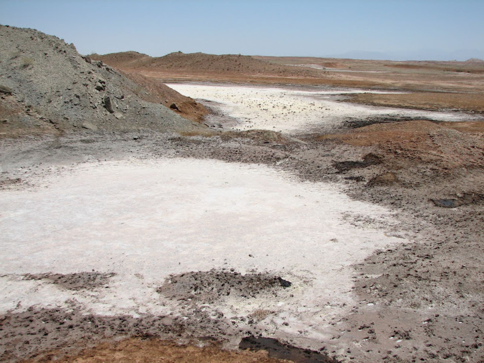 دریاچه نمک مسیله کویر مرنجاب