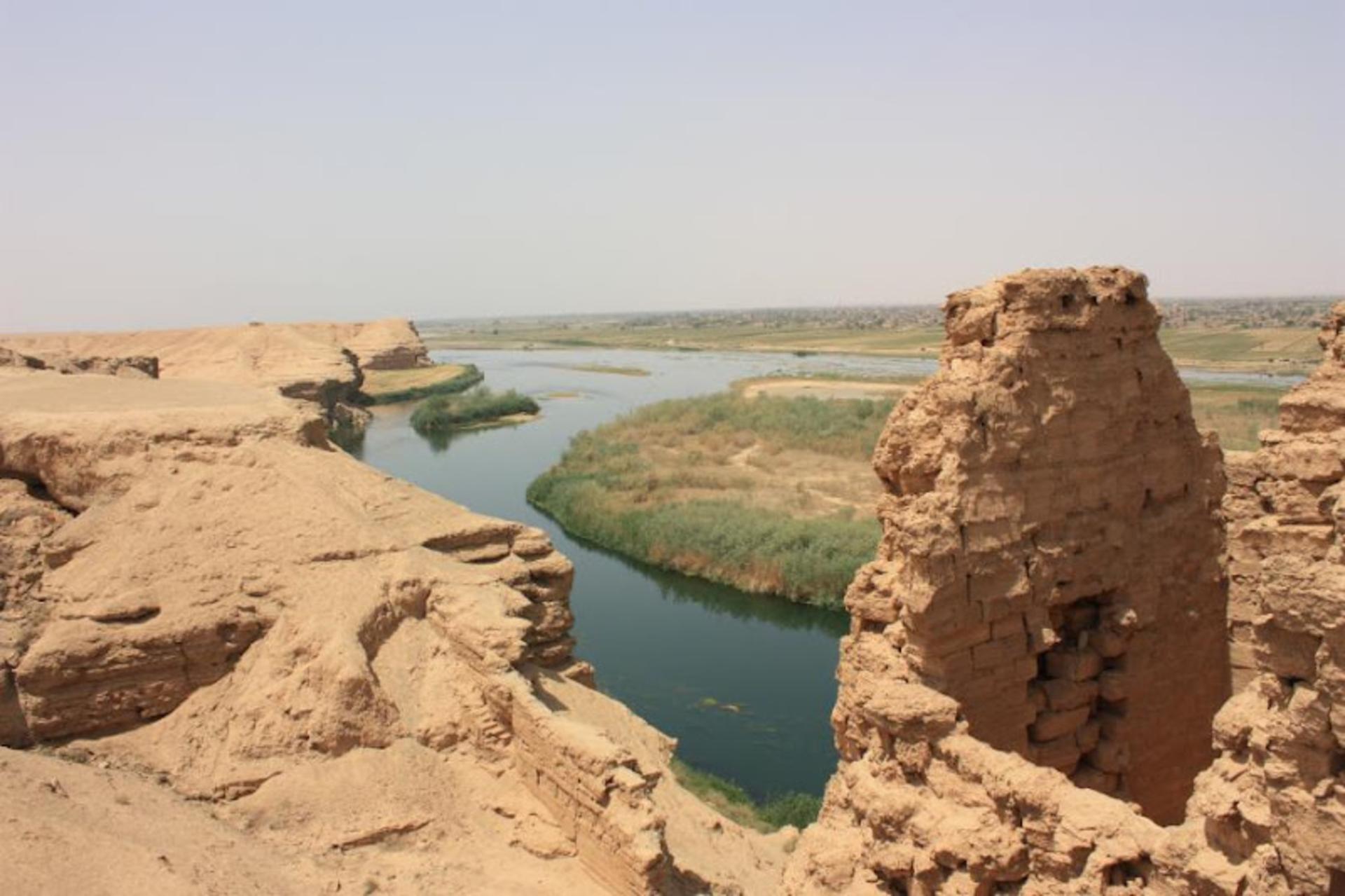 بقایایی از کلیسای دورا اروپوس سوریه