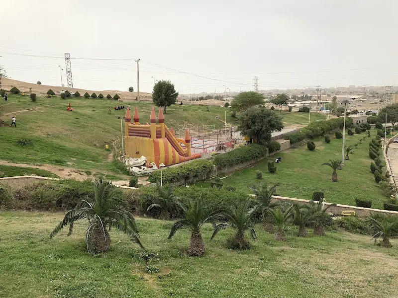 فضای سرسبز پارک کوهساران اهواز