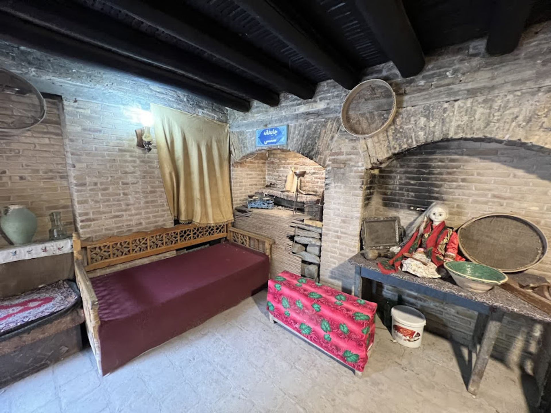 فضای داخلی خانه تاریخی داروغه