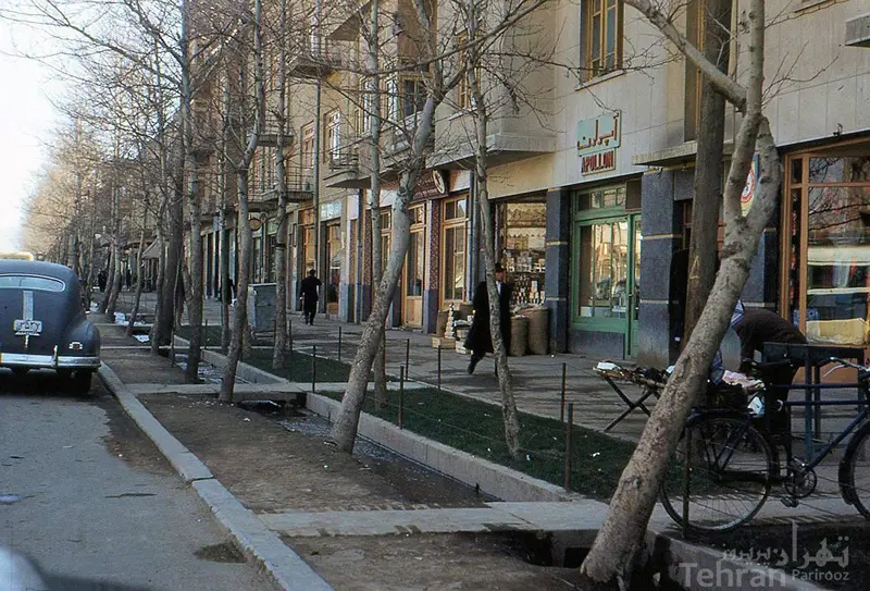 عکس تاریخی خیابان انقلاب تهران