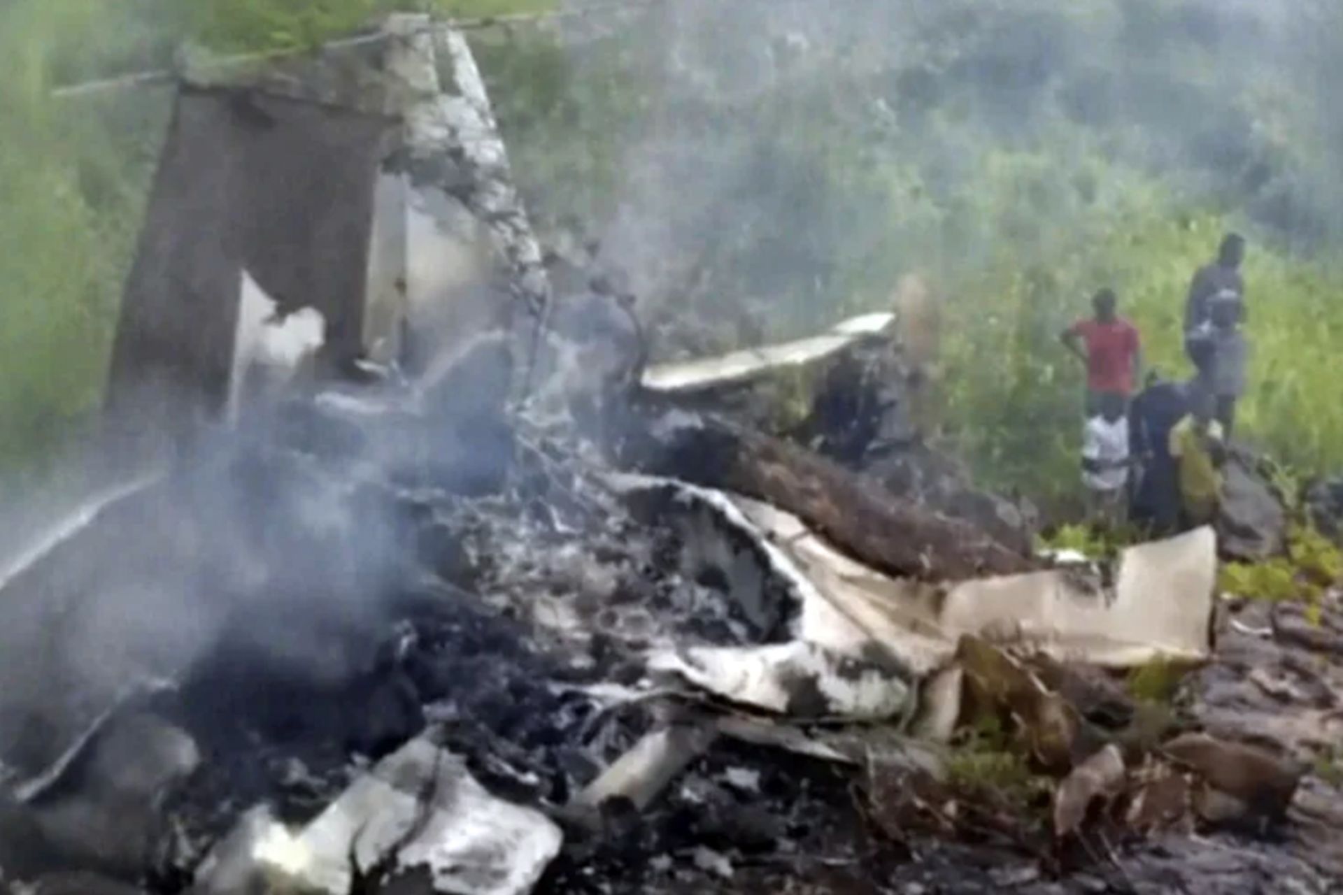 سقوط هواپیمای مسافری در سودان