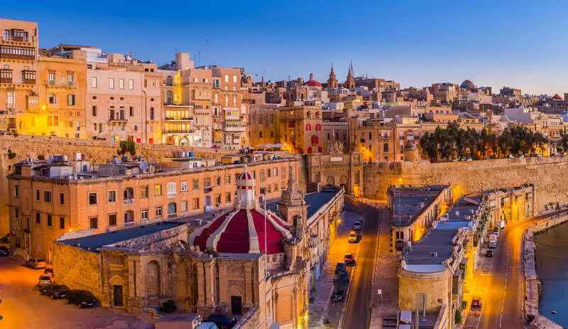 بناهای تاریخی و ساختمان‌های قدیمی در شهر والتا (Valletta) مالتا
