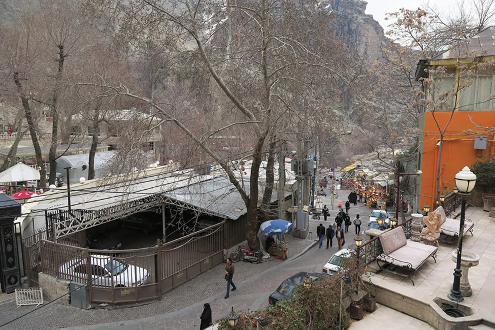 مسیر پیاده روی دربند