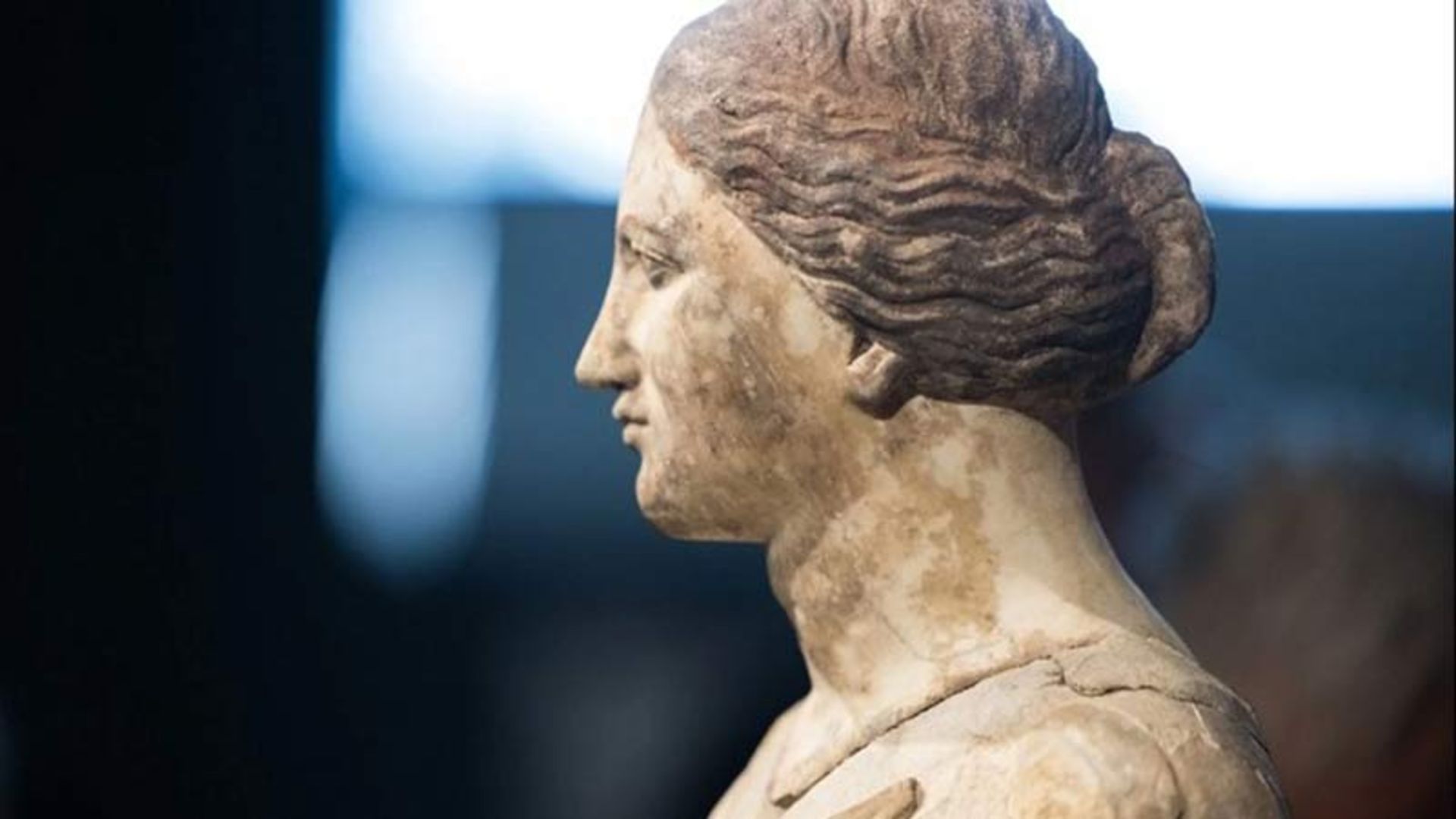 سردیس مرمری دوره هلنیستی در موزه پلا