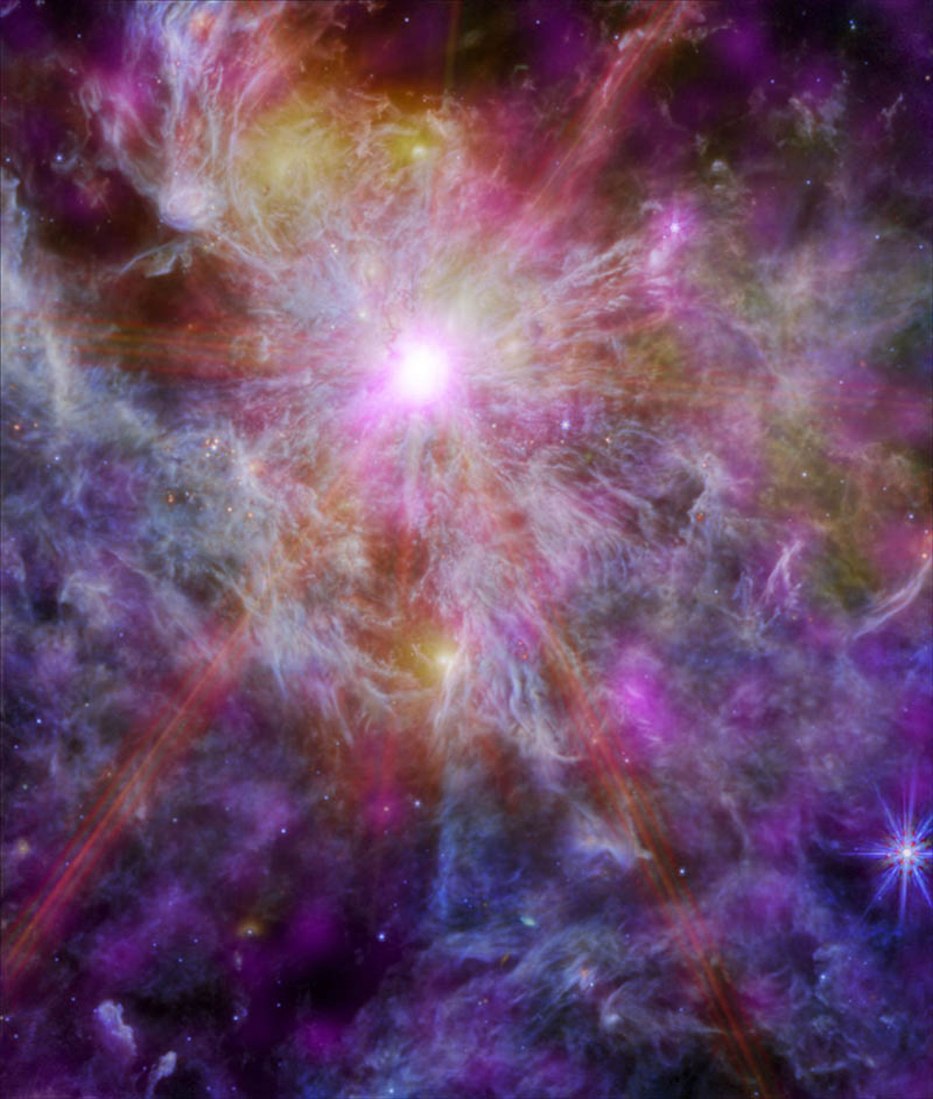  یک منطقه غول‌پیکر تشکیل ستاره